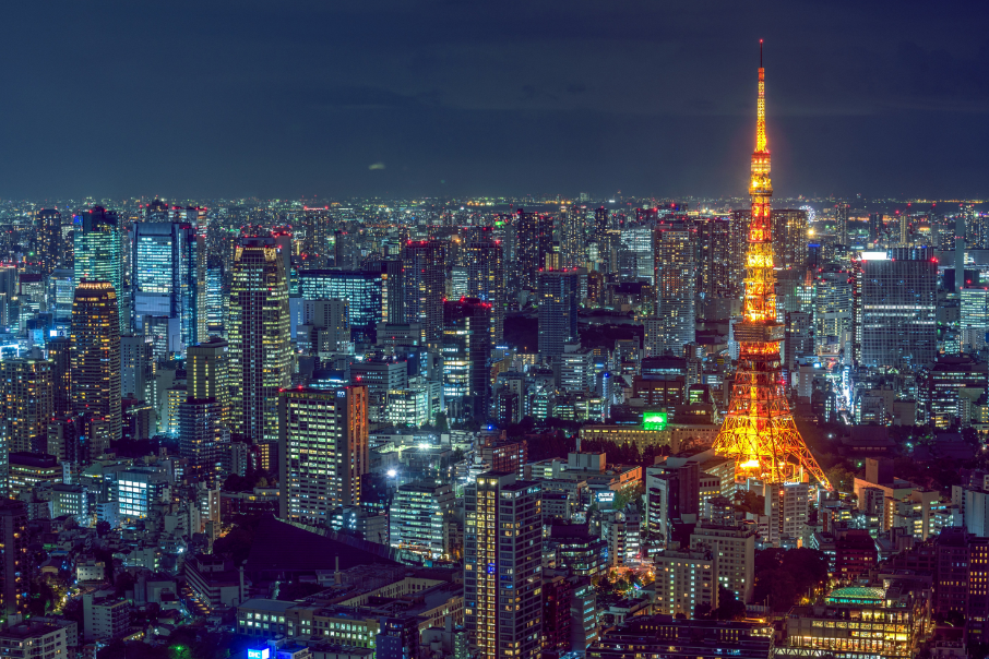 Tokyo tower Urban Japan